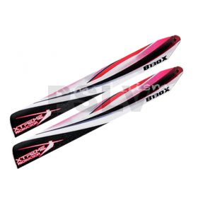 XCB135-A  Xtreme Productions Carbon Fiber Blade 135mm Red 130X  